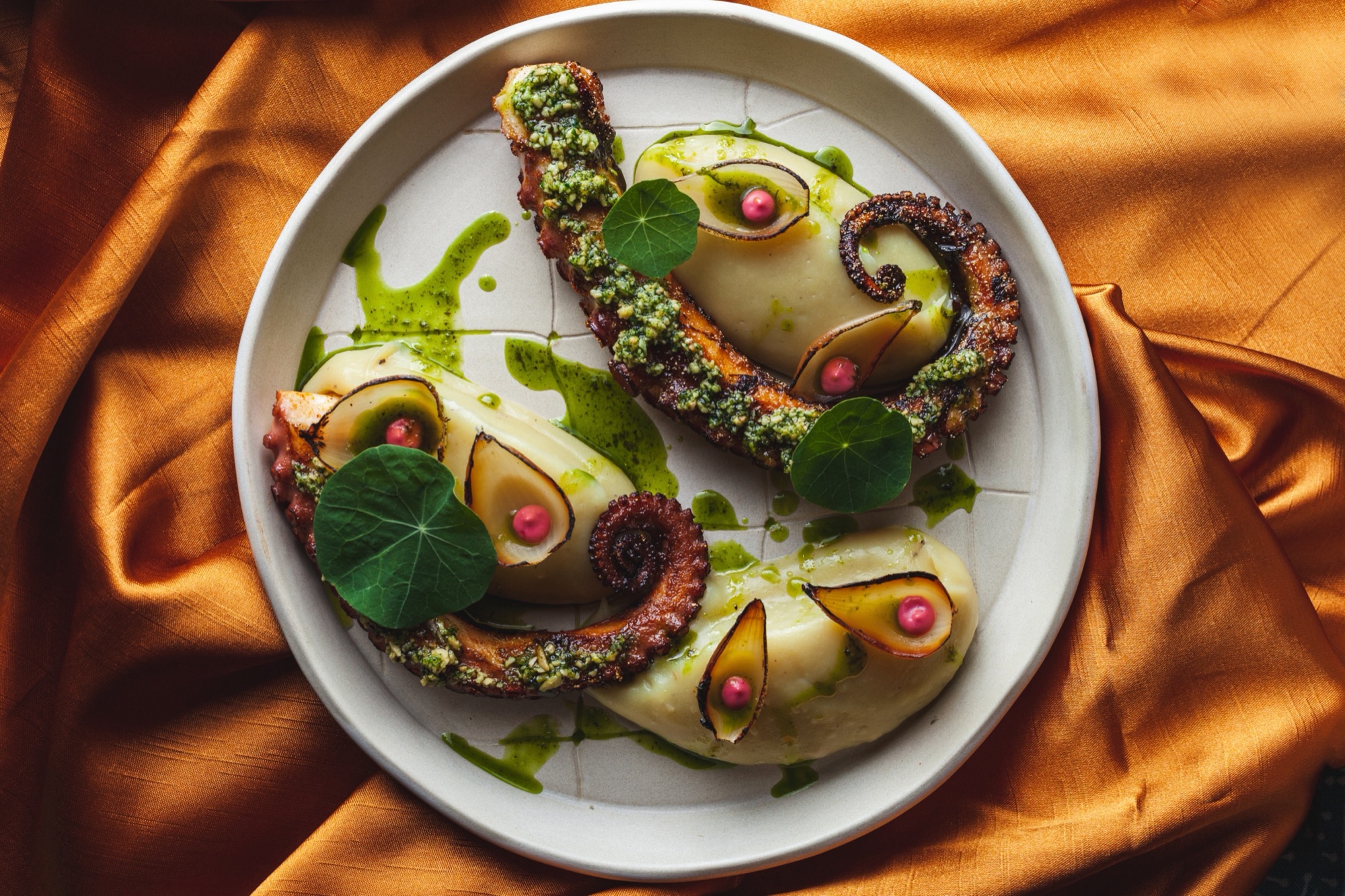 Polvo — culinary production by Matheus Emerick